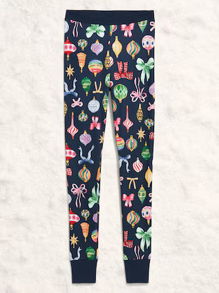 High-Waisted Waffle Pajama Leggings for Women | Old Navy (US)