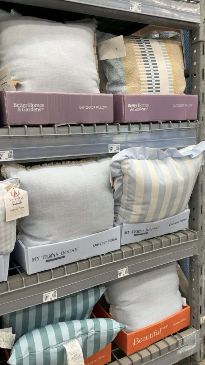 So so many of our outdoor pillows are back in stock in select stores and online!

#LTKSeasonal #LTKHome