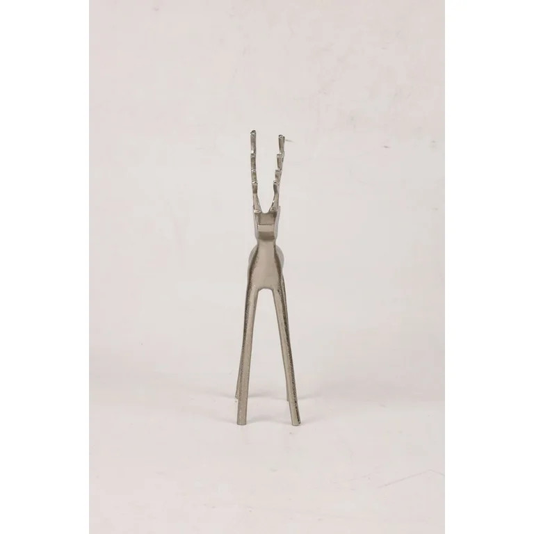 Reindeer Christmas Tabletop Decoration, Pewter, 12.75", by Holiday Time | Walmart (US)
