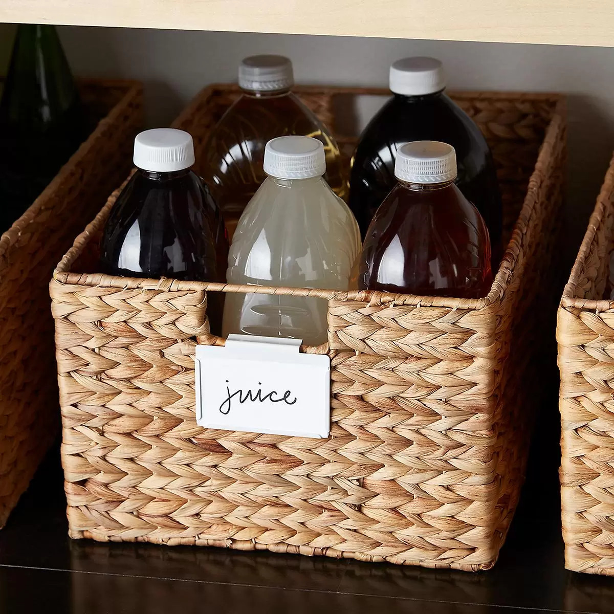 Bin Clip Label Silver Pkg/3 | The Container Store