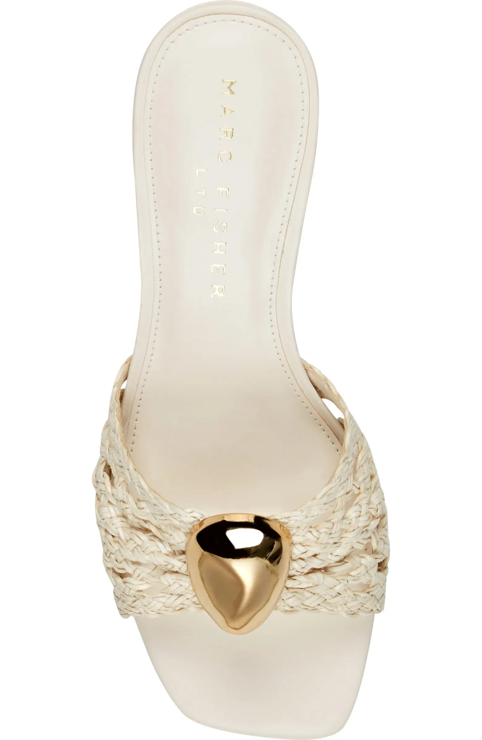 Farrel Embellished Square Toe Slide Sandal (Women) | Nordstrom