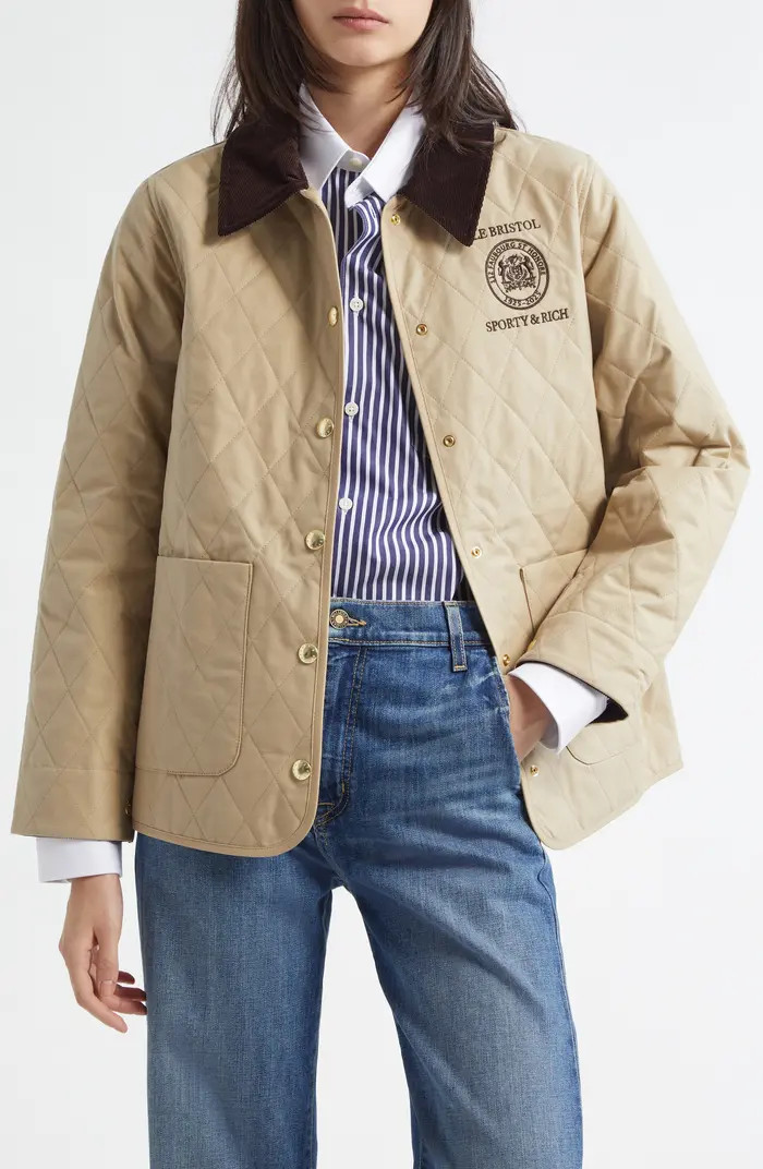 Crest Seal 100th Quilted Jacket | Nordstrom