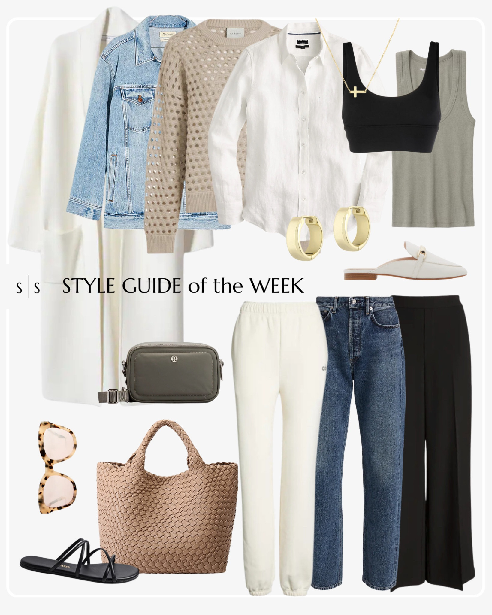 Style Guide of the Week | foundational timeless style, outfit ideas, Spring outfits, Summer outfits, closet basics, casual style, chic style, everyday outfit. See all details on thesarahstories.com ✨

#LTKFind #LTKstyletip