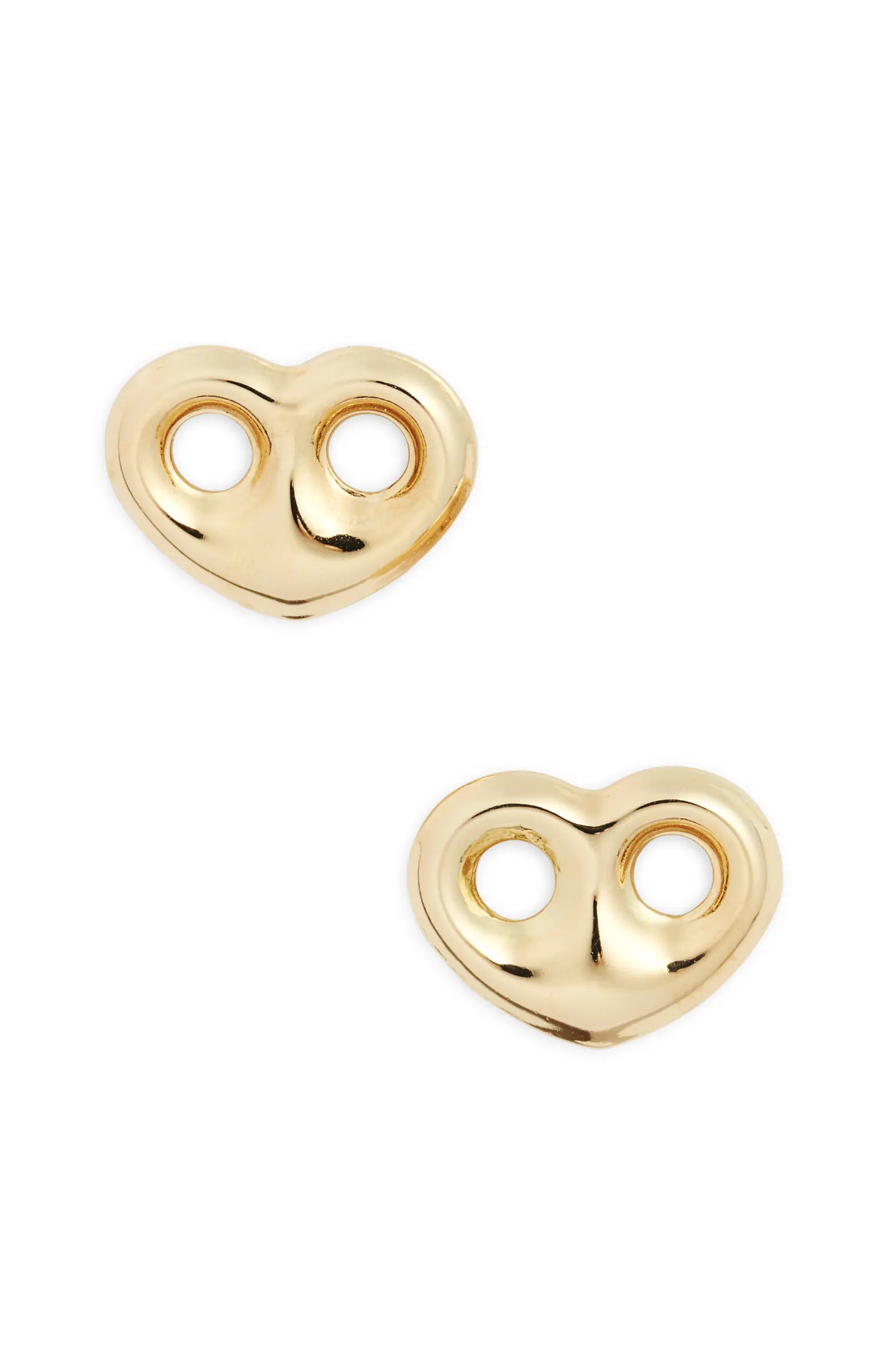 Zoë Chicco Heart Mariner Stud Earrings | Nordstrom | Nordstrom