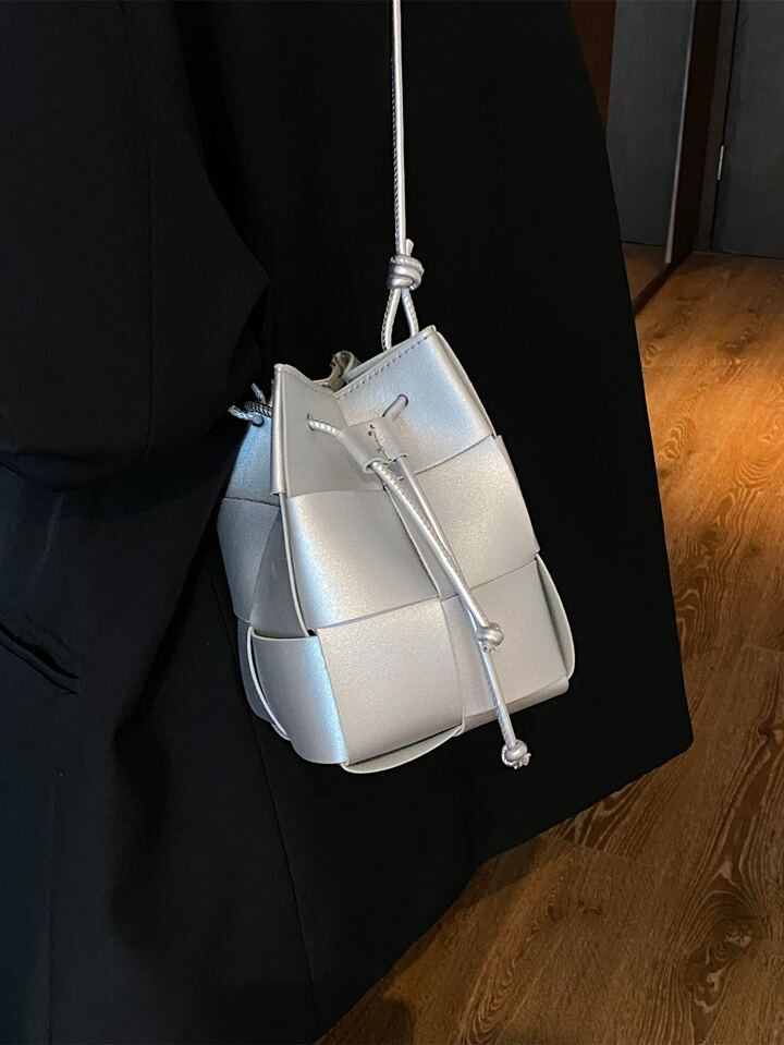 Woven Bucket Bag | SHEIN