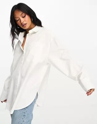 ASOS DESIGN oxford shirt in white  | ASOS | ASOS (Global)