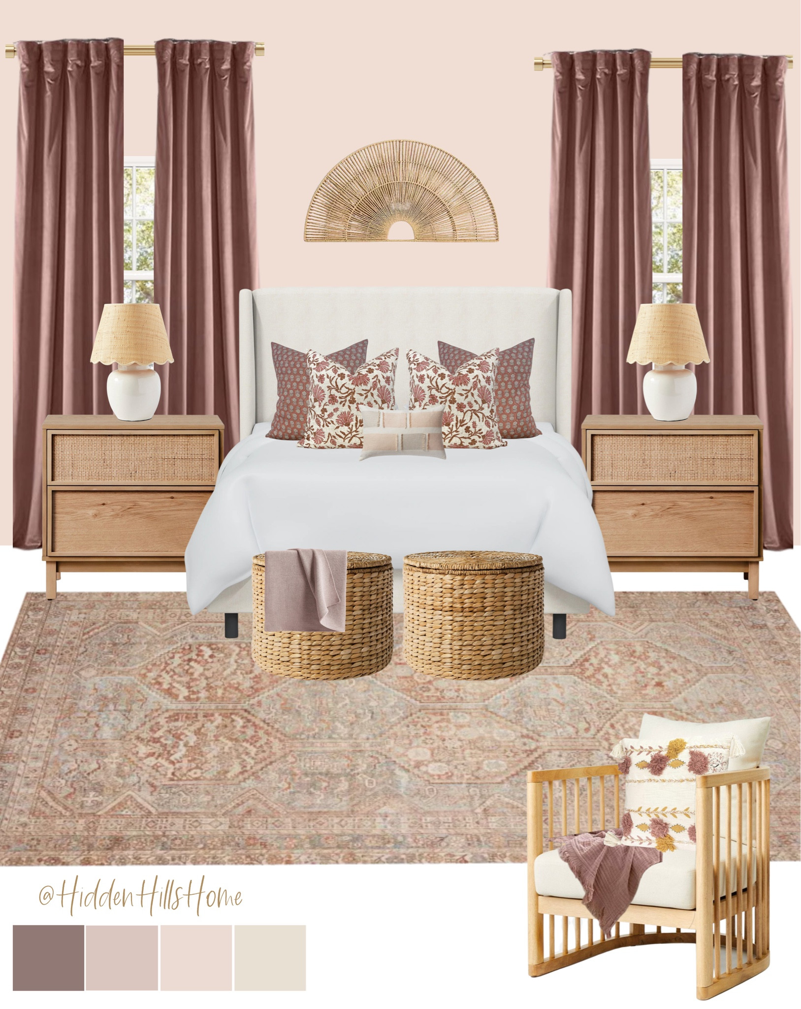 Teen girls boho bedroom, girls boho bedroom decor ideas, girls room mood board, bohemian bedroom decor, kids room, girls bedroom design #girlsbedroom #boho

#LTKkids #LTKhome #LTKsalealert
