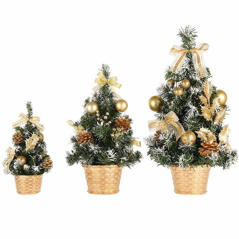 15/20/30/40cm Tabletop Christmas Tree Ornament for Christmas Decorations Festival Party Home Tabl... | Walmart (US)