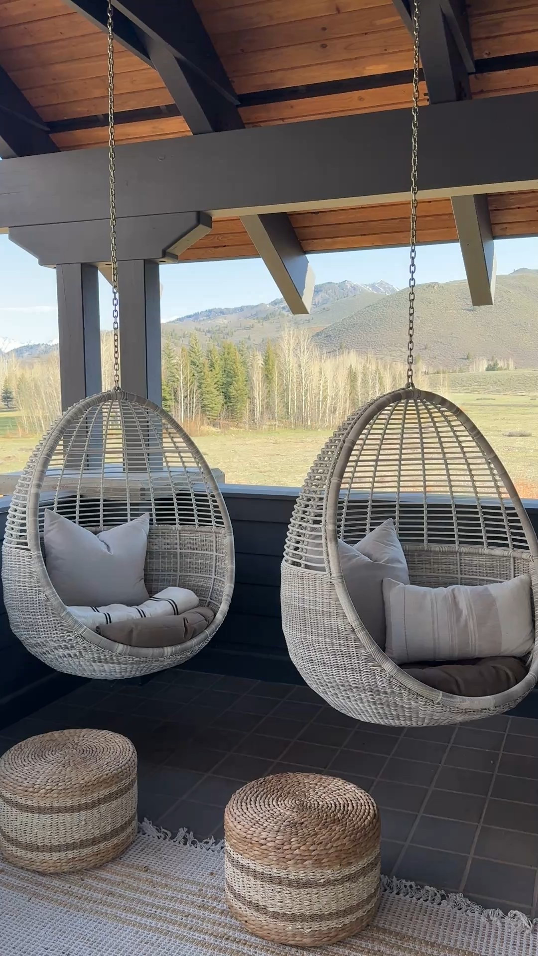 HOME \ outdoor hanging egg chairs 

Porch
Decor 

#LTKHome #LTKSeasonal