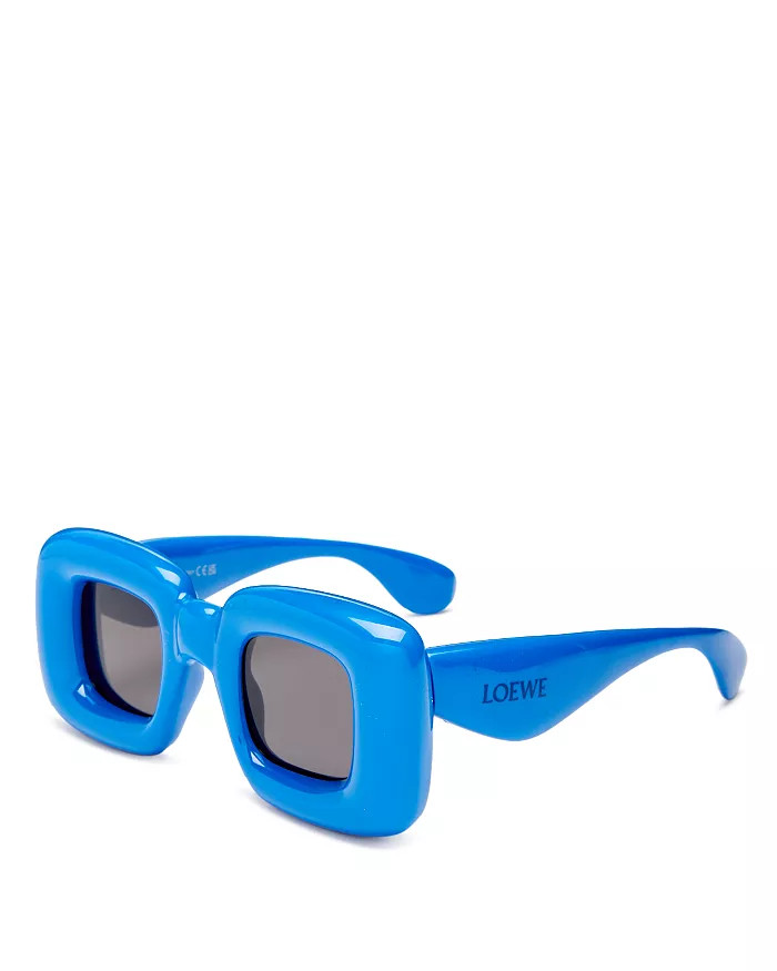 Fashion Show Inflate Square Sunglasses, 41mm | Bloomingdale's (US)
