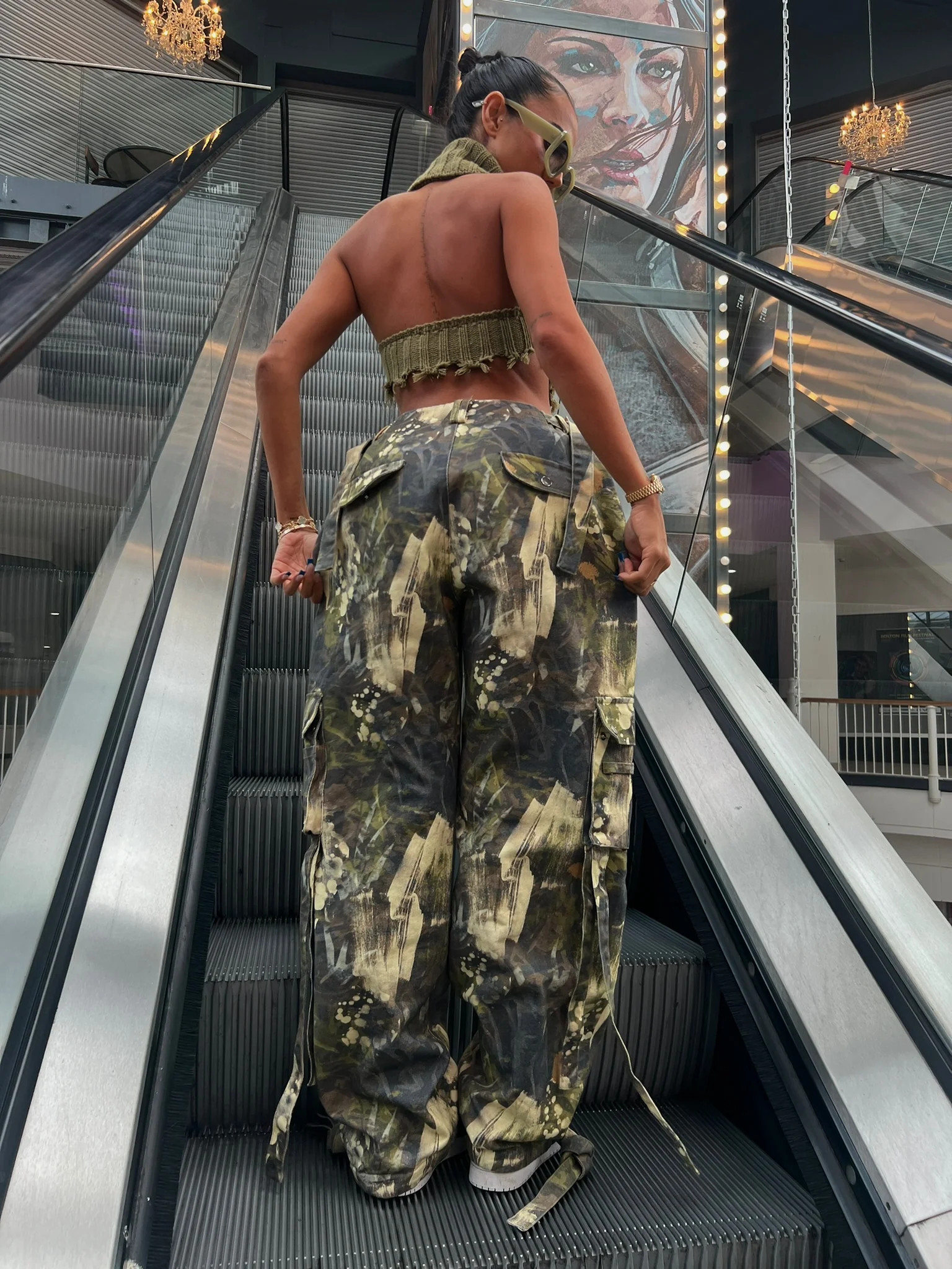 The Mars Camo Cargos - Khaki | Mars The Label