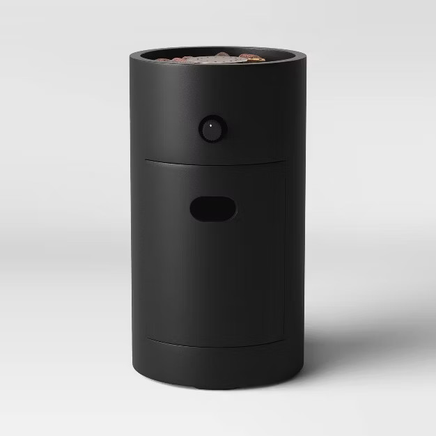 17" Pipestone Propane Fire Column - Black - Project 62™ | Target