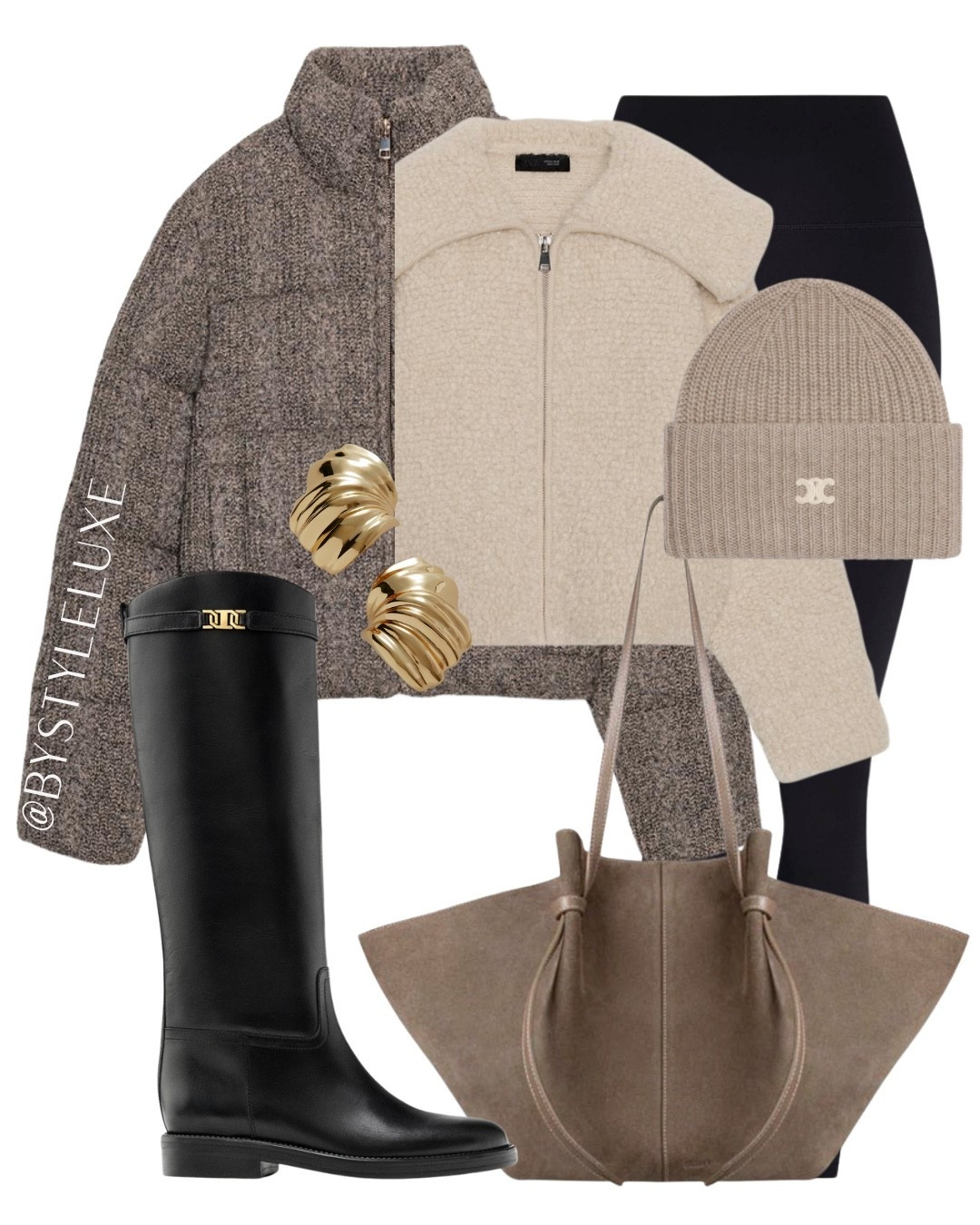 BLACK RIDING BOOTS - love these black riding boots paired with leggings and this viral Zara knitted jacket for a cosy and chic winter look

#boots #zara #wintercoat 

#LTKwinter #LTKshoes #LTKautumn