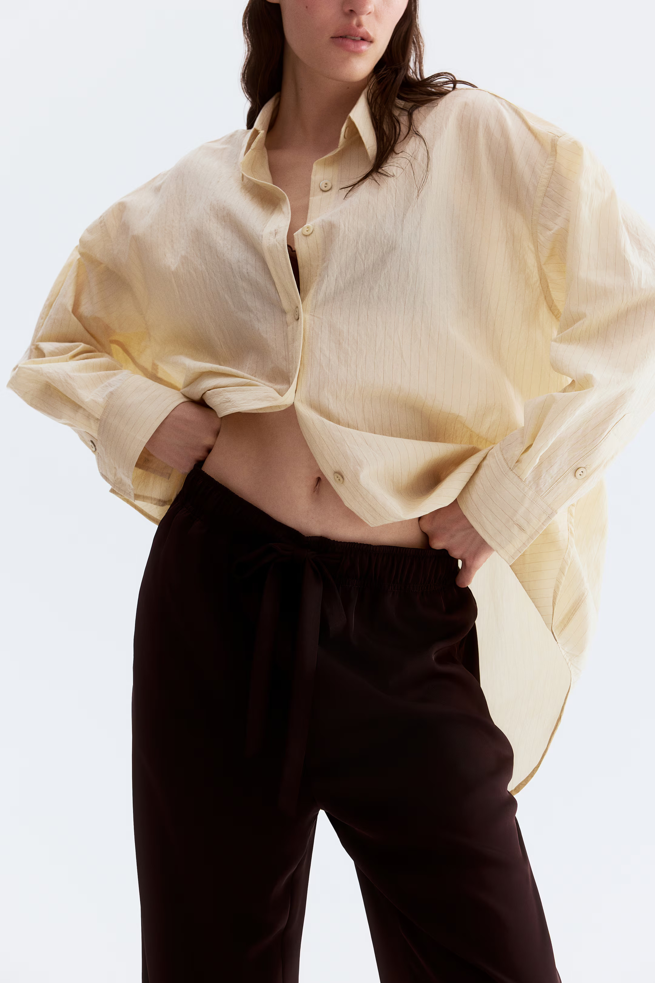 Drawstring Twill Pants | H&M (AU)