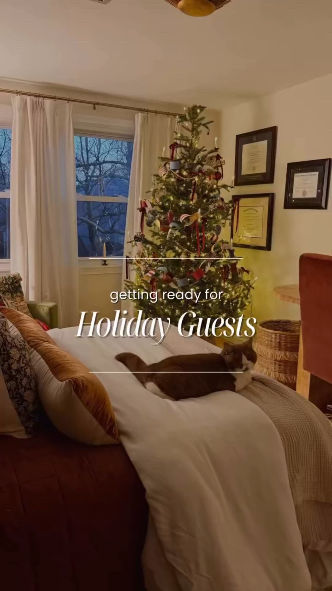 COMMENT “MURPHY BED” for a link to the Murphy bed and everything in this room 🤍

This room does double duty in our house — it’s my home office most days, but whenever we have guests (especially around the holidays), it turns into the coziest little guest room in just a few minutes.

I love that we didn’t have to choose between having a workspace or a guest room. The Murphy bed lets us have both, and once it’s down, it truly feels like a real bedroom — not an afterthought.

I’m linking the Murphy bed, the bedding, lighting, and all the little details that make this space feel warm and welcoming for guests.

More cozy, real-life home projects coming soon 🤍

#murphybed #guestroomideas #homeoffice #cozyhome #smallspacesolutions