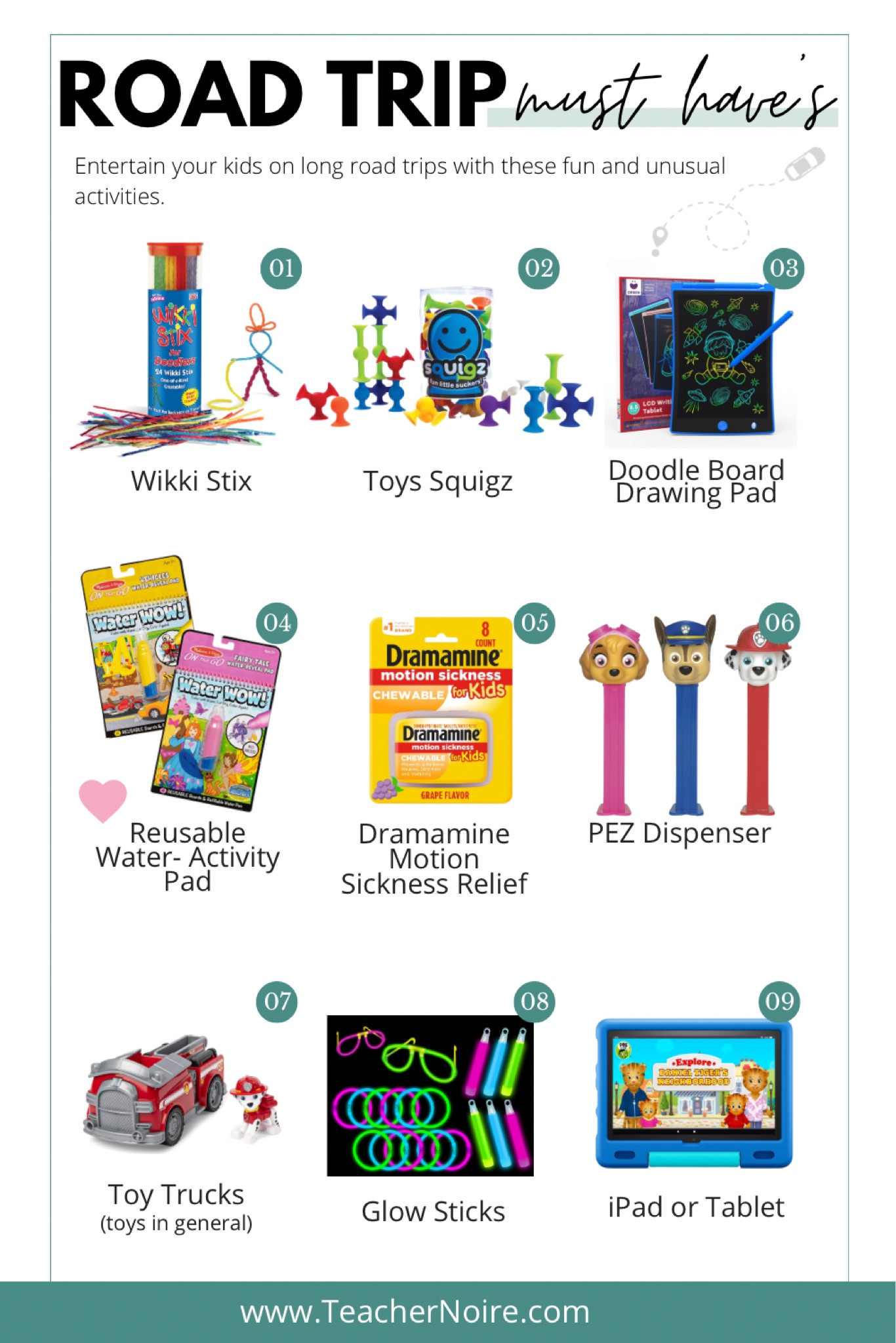 Road trip must have activities for kids! We used these items on our 16+ hour road trip


#LTKfamily #LTKbaby #LTKkids