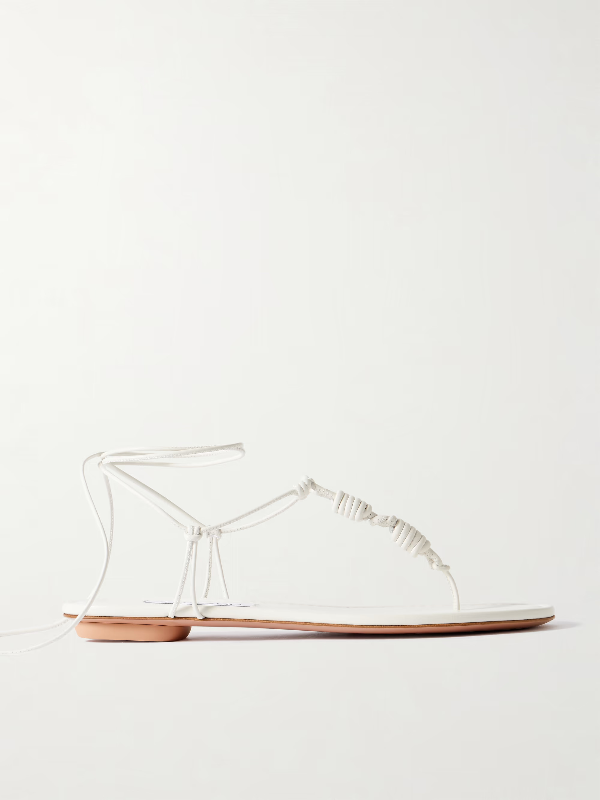 Oaxaca knotted leather sandals | NET-A-PORTER (US)