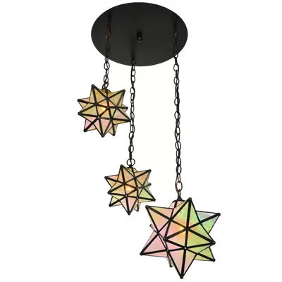 3 - Light Cluster Star Pendant | Wayfair North America