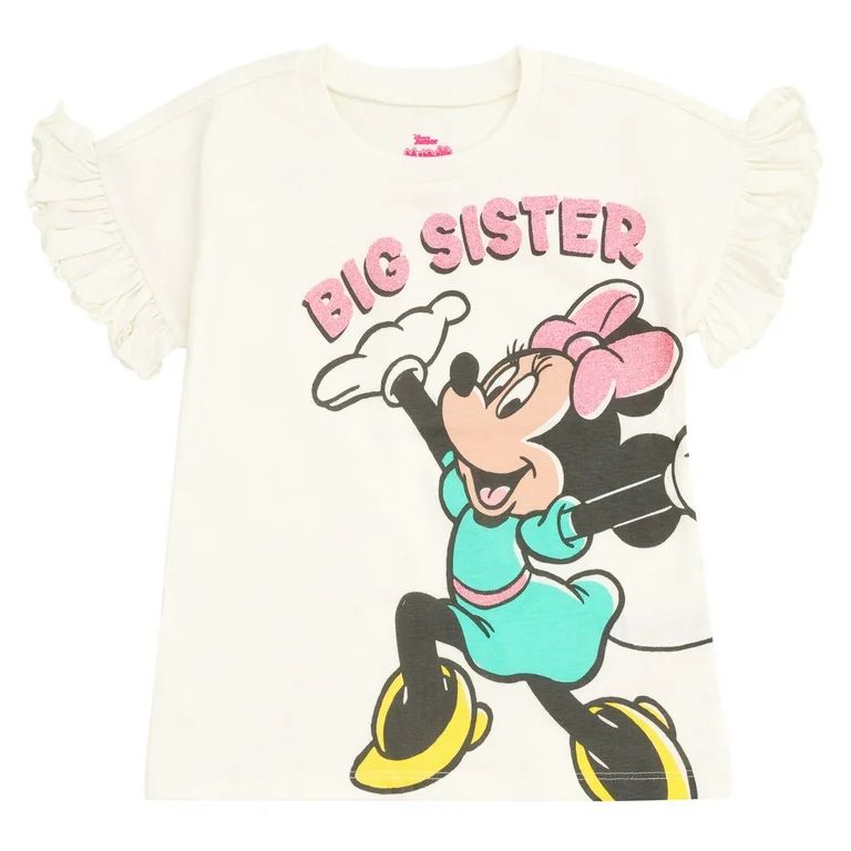 Disney Minnie Mouse Matching Family T-Shirt Toddler to Big Kid | Walmart (US)