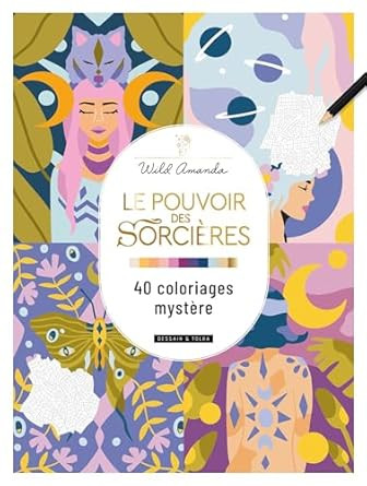 Le pouvoir des sorcières - 40 coloriages mystère | Amazon (FR)