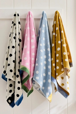 Cotton Patterned Towel Collection | Anthropologie (US)