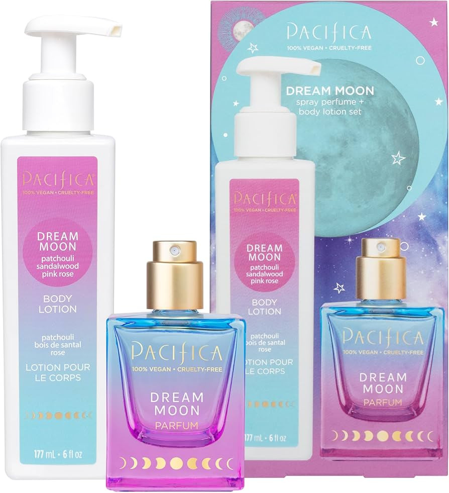 Pacifica Beauty Dream Moon Spray Perfume and Body Lotion Set, Bath and Body, Fragrances, Sandalwo... | Amazon (US)