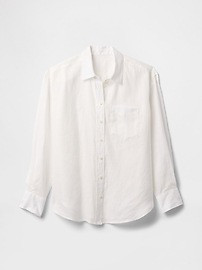 100% Linen Oversized Shirt | Gap (CA)