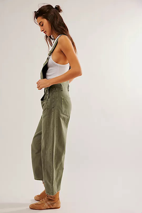 We The Free Good Luck Barrel Overalls | Free People (Global - UK&FR Excluded)