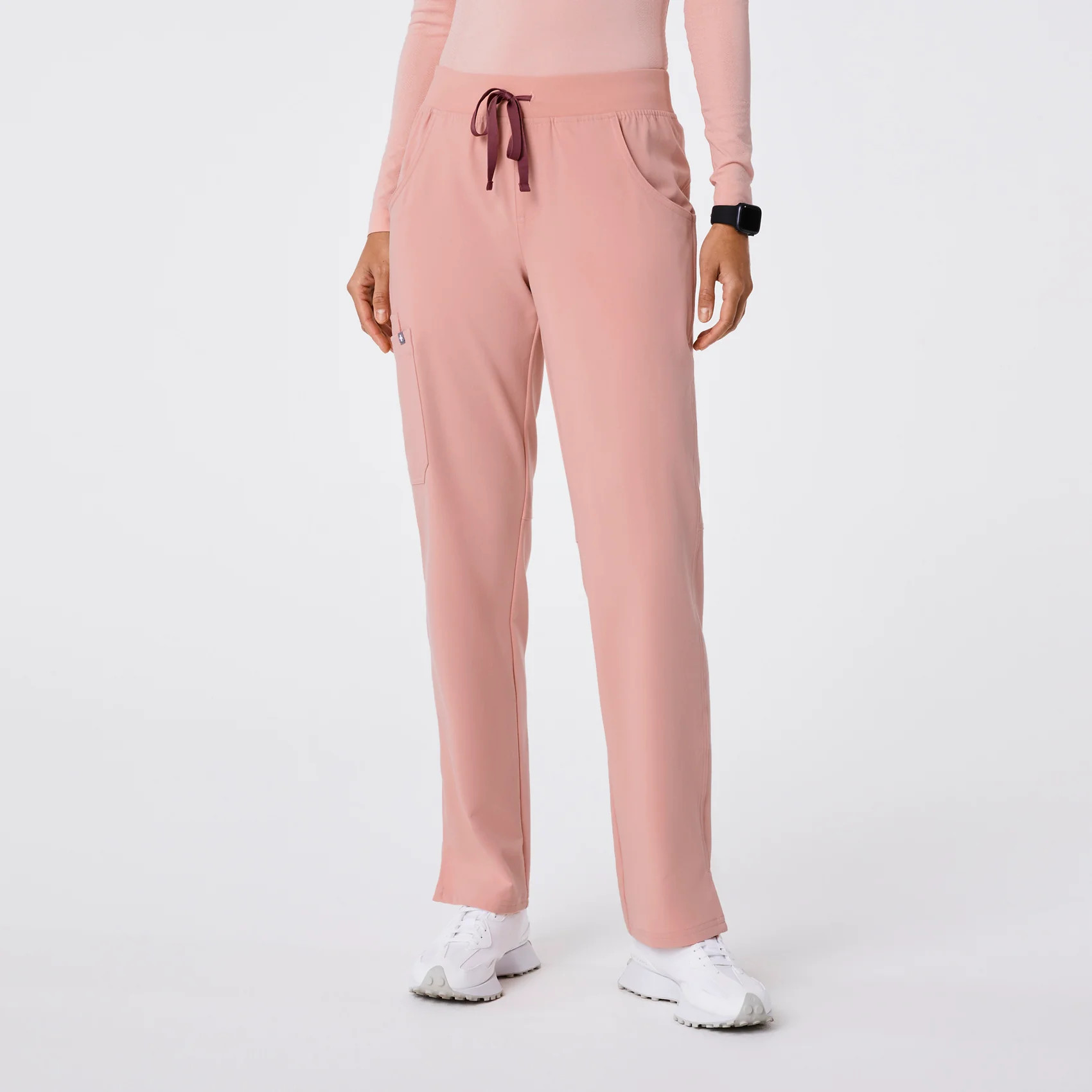 Women's Kade Cargo Scrub Pants™ - Pink Sand · FIGS | FIGS