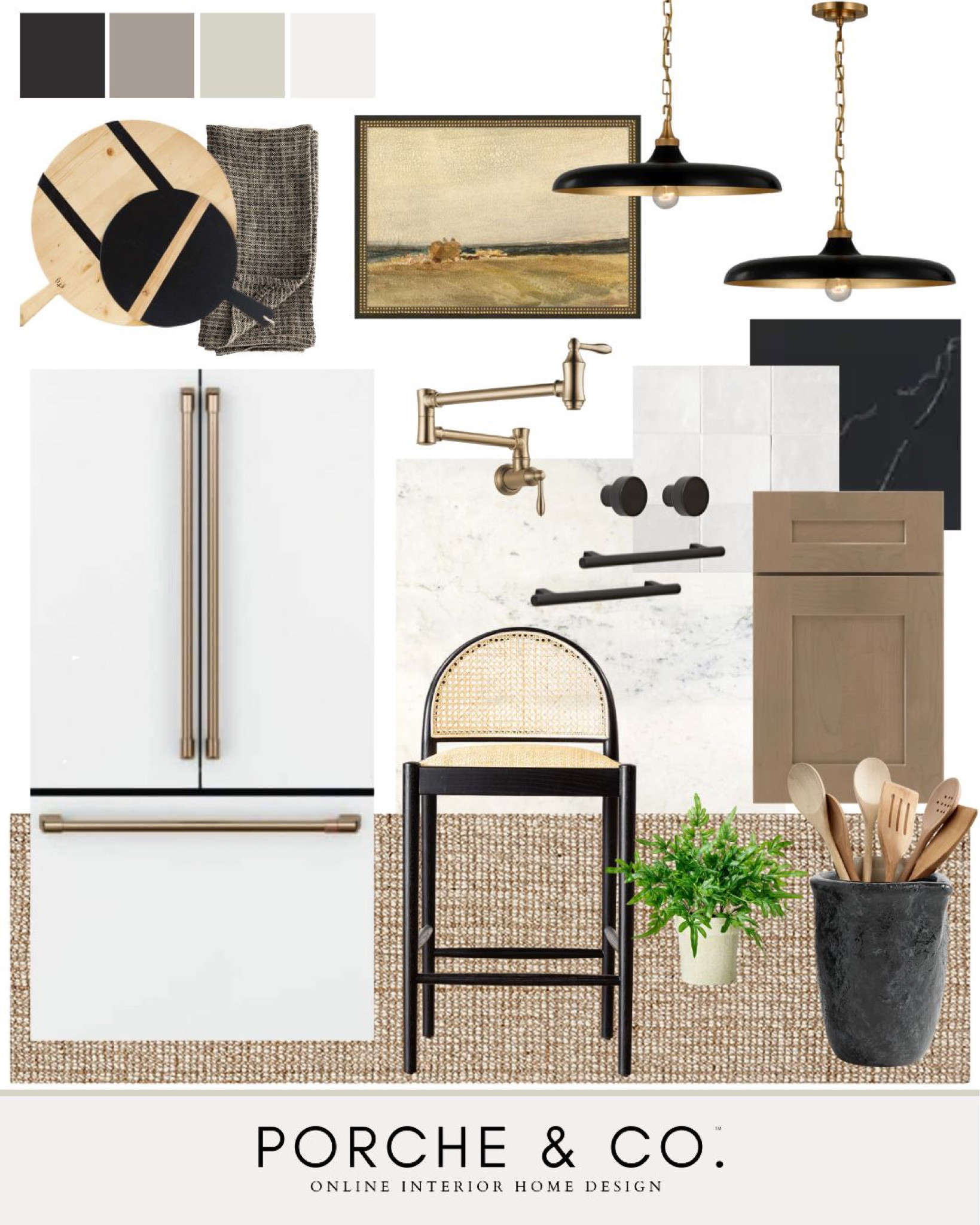 Modern Classic Timeless Kitchen 
#moodboard #visionboard #porcheandco


#LTKhome #LTKstyletip #LTKFind