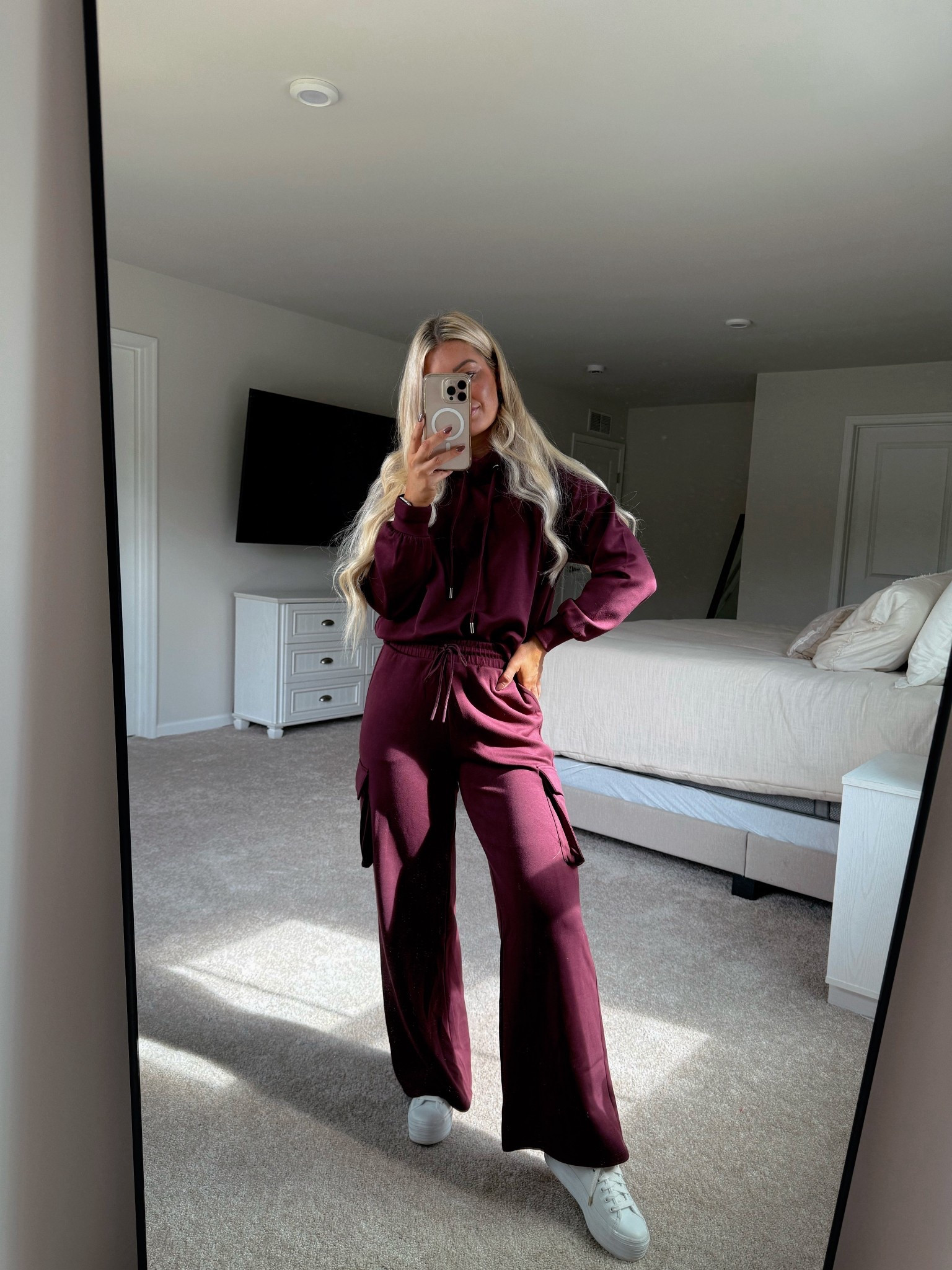 Maroon is trending and I’m here for it 😍

Obsessed with these separates from Walmart 

#LTKFindsUnder50 #LTKSeasonal #LTKStyleTip