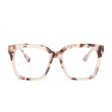 NEW!!  DIFF "Bella" Cream Tortoise Blue Light Glasses | Glitzy Bella