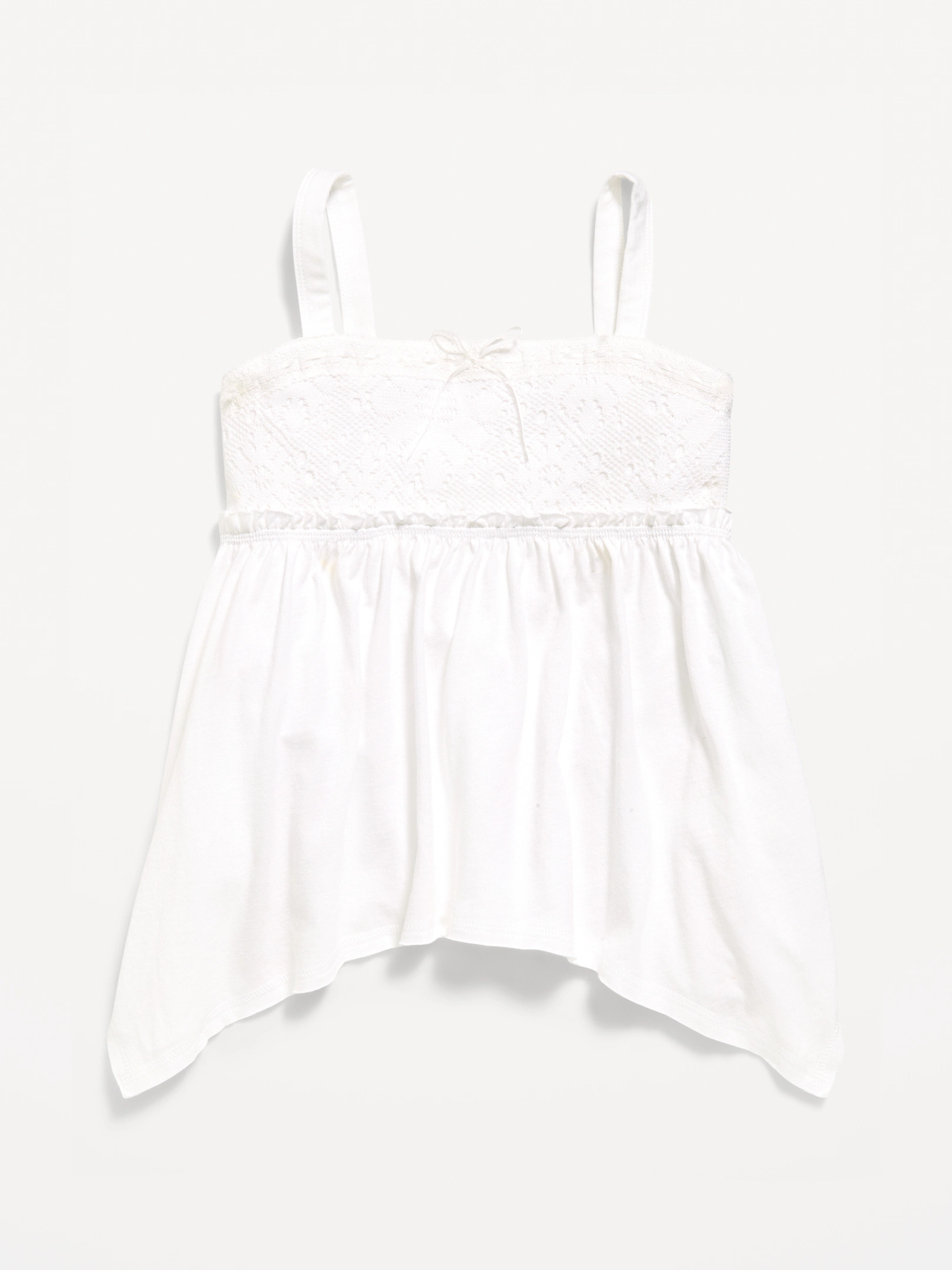 Sleeveless Handkerchief Hem Top for Girls | Old Navy (US)