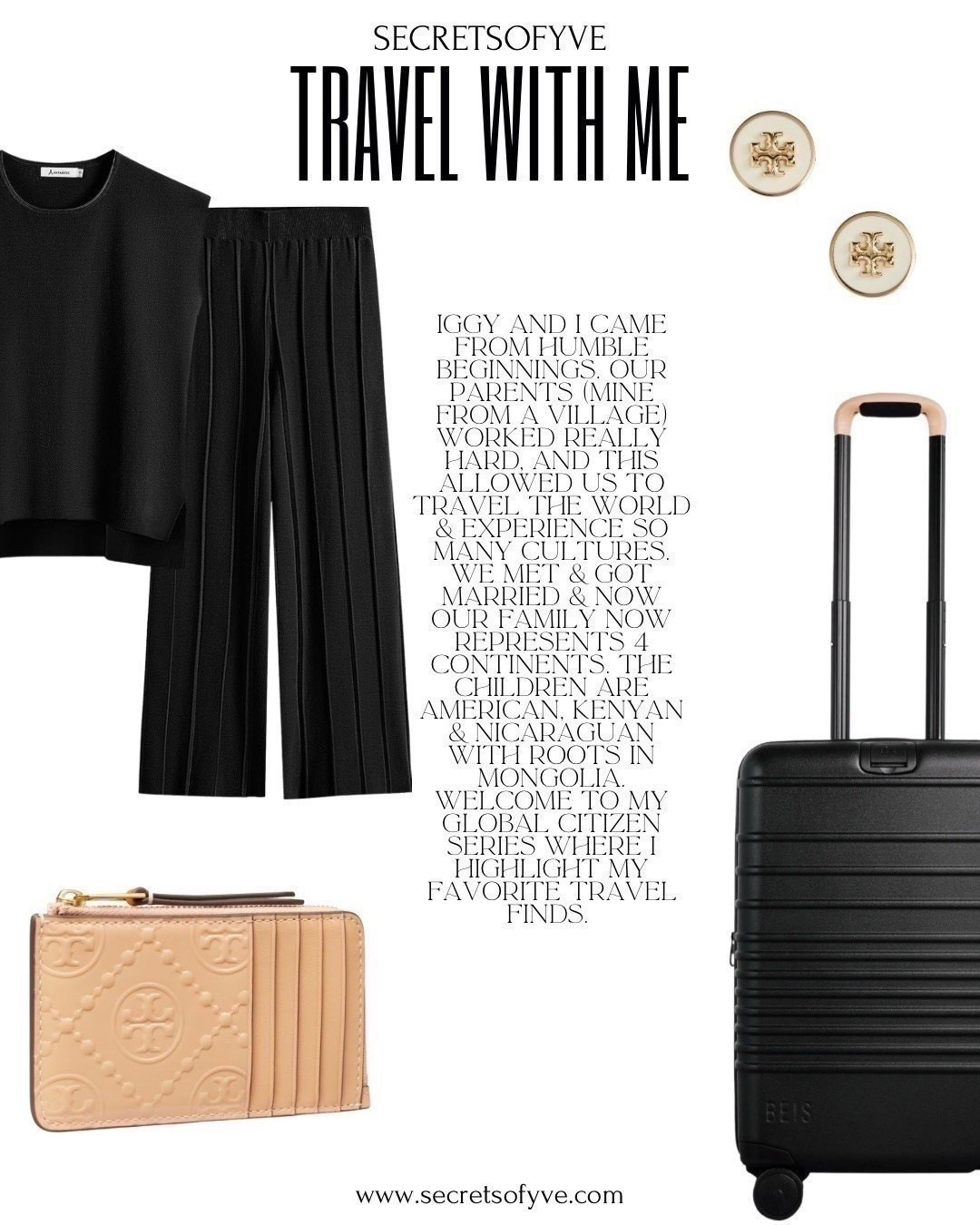Secretsofyve: welcome to my Global Citizen series! Read the image to learn more about our family. Airport outfit, vacation essentials, resort wear.
Look out for travel with Iggy, with Sarah, with Franco & Raizo! @amazon @nordstrom
#Secretsofyve #ltkgiftguide
Always humbled & thankful to have you here.. 
CEO: PATESI Global & PATESIfoundation.org
 @secretsofyve : where beautiful meets practical, comfy meets style, affordable meets glam with a splash of splurge every now and then. I do LOVE a good sale and combining codes! #ltksalealert #ltku #ltkplussize #ltkmidsize #ltkover40 #ltkpetite #ltktall #ltkvlog #ltktravel #ltkootd #ltkstorytime #ltkmens 
#ltkmomlife secretsofyve

#LTKSeasonal #LTKHome #LTKWedding