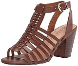 Bella Vita Women's Block Heel Sandal Heeled, Tan, 7.5 X-Wide | Amazon (US)