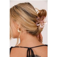 Beach Flower Claw Clip Pink | Hello Molly (US)