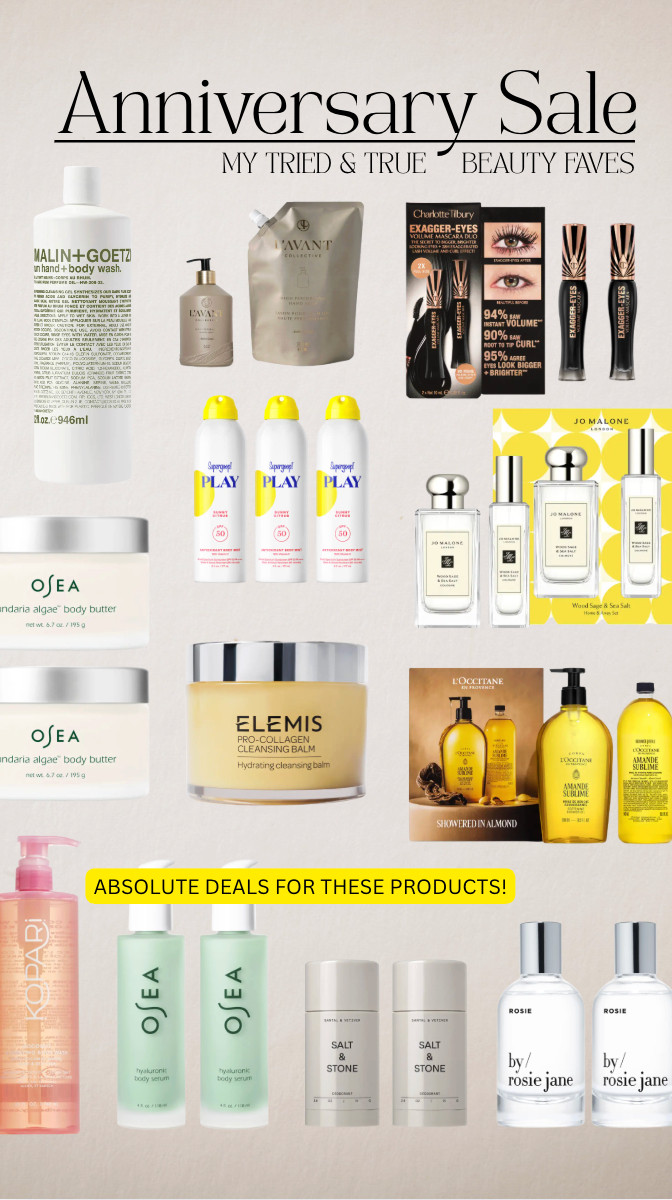 Literally all things I have purchased over and over again and ALWAYS restock during this sale! The only thing I haven't tried yet was the shower oil but I can't wait to get my hands on it!  

 #LTKselfcare #LTKSaleAlert #LTKBeauty