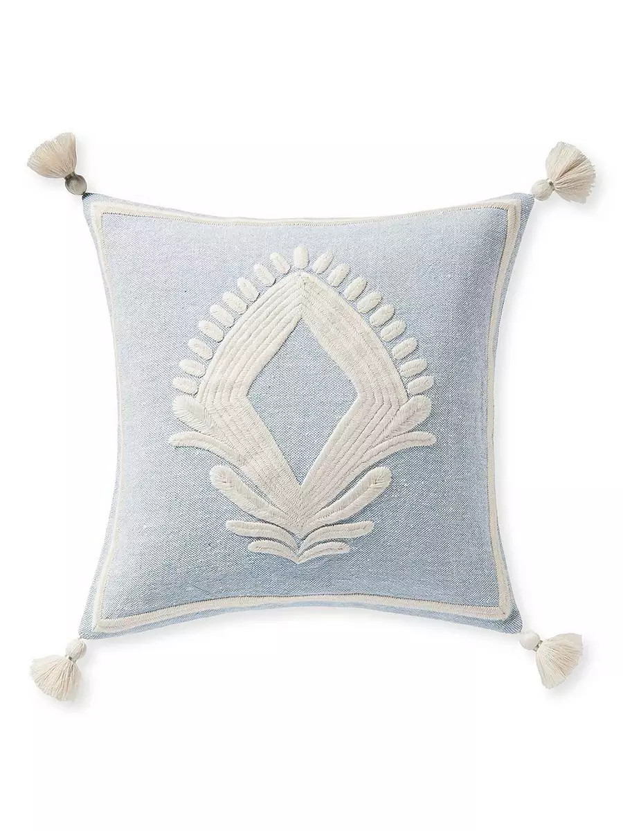 Leighton Pillow Cover | Serena and Lily