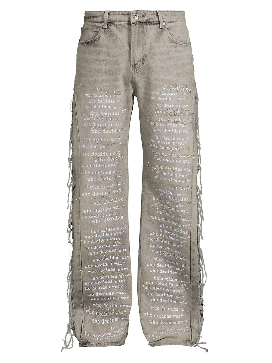 Men's Ultra Flare Scripture Jeans - Vintage Grey - Size 30 | Saks Fifth Avenue