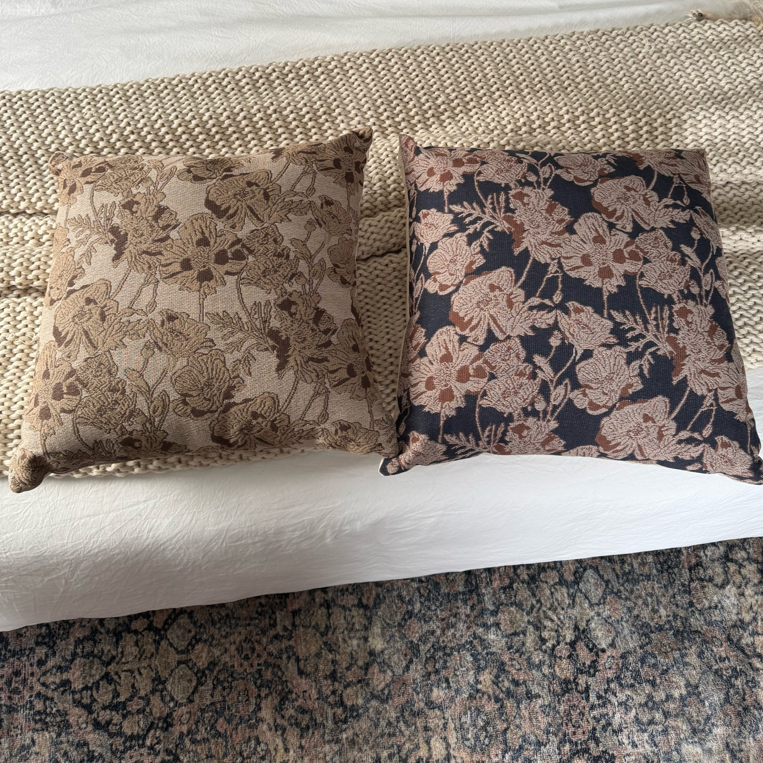 Love these clj x loloi pillows! They look pair so well with my amber lewis x loloi Morgan rug! 

#LTKHome #LTKFindsUnder50