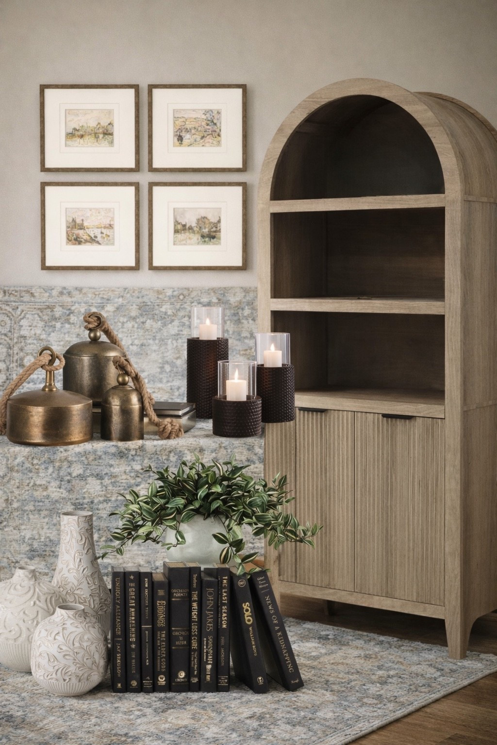 Wayfair Home Finds That Look Designer Without the Price Tag

Follow @farmtotablecreations on Instagram for more home styling and decor ideas 🤍

Wayfair is always one of my first stops when I want that high-end, curated look without overspending. This arched cabinet makes such a statement while adding functional storage, and the layered accents — artwork, candles, books, and textured decor — instantly warm up any space. Simple, intentional pieces like these can completely transform a corner into something that feels styled, cozy, and collected.

Everything linked is both beautiful and practical… the kind of pieces you’ll use for years, not just a season.

#wayfair #wayfairfinds #cabinet #accentcabinet #storagecabinet #homedecor #livingroomdecor #shelfdecor #bookcase #wallart #candles #decorfinds #neutraldecor #homeaccents

#LTKSaleAlert #LTKHome