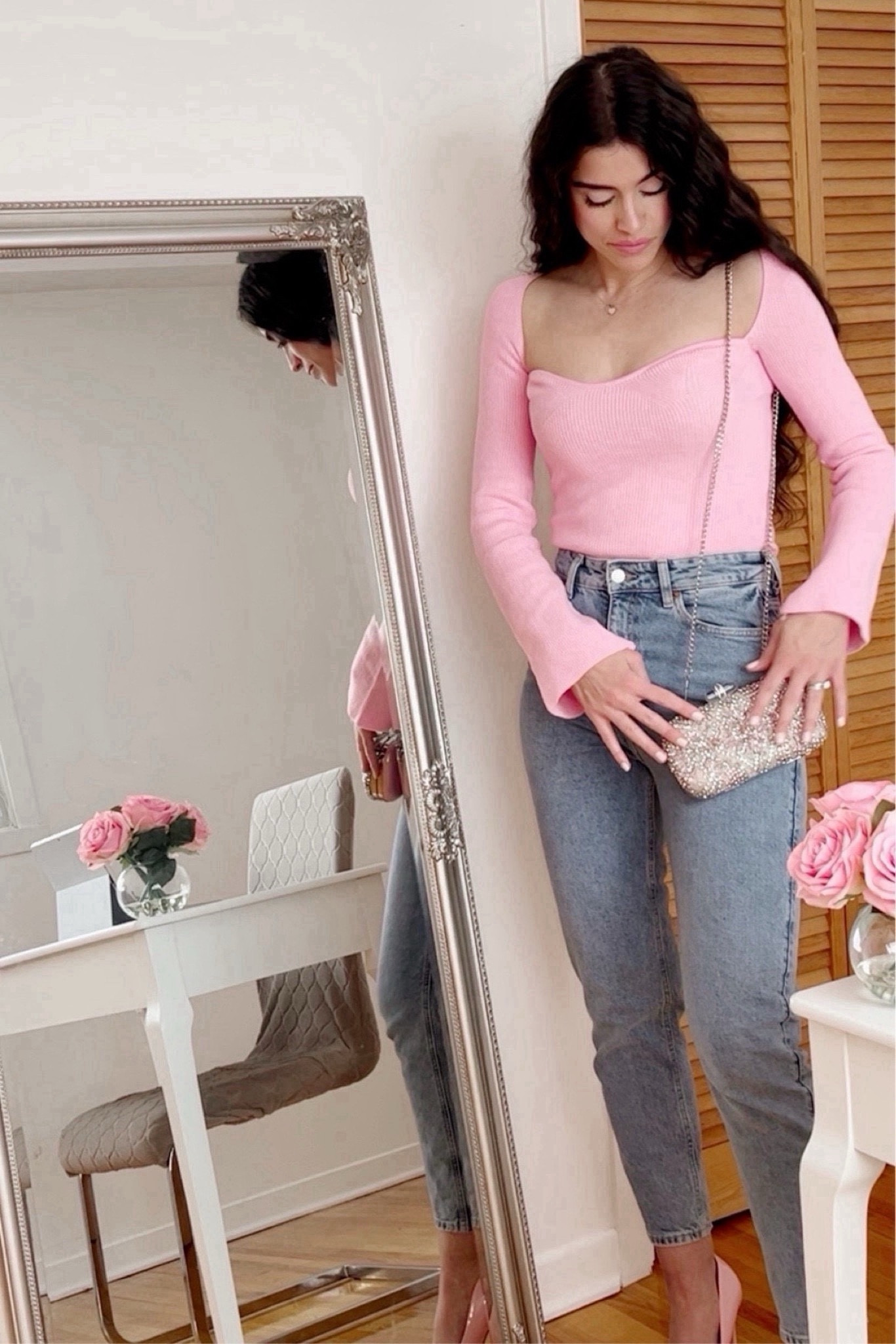slim mom high ankle jeans