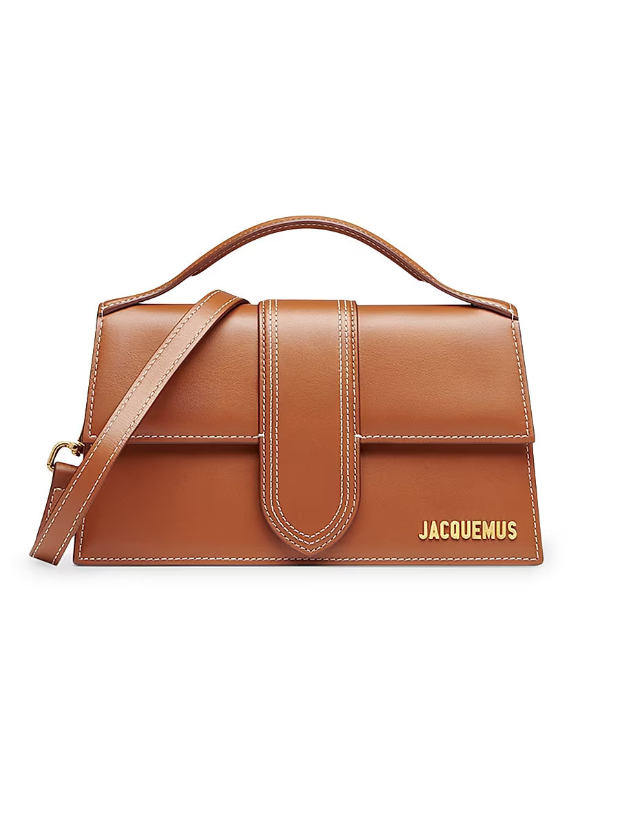Women's Le Grand Bambino Leather Top Handle Bag - Brown | Saks Fifth Avenue