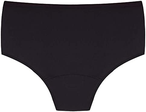 Calcinha Absorvente Incontinência Moderada, Dry, Feminino, Preto | Amazon (BR)