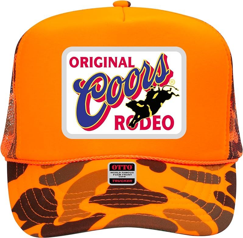 The Original Rodeo Trucker Hat - Trendy Vintage Funny Cowboy Cowgirl Country Designer Camo Tequil... | Amazon (US)