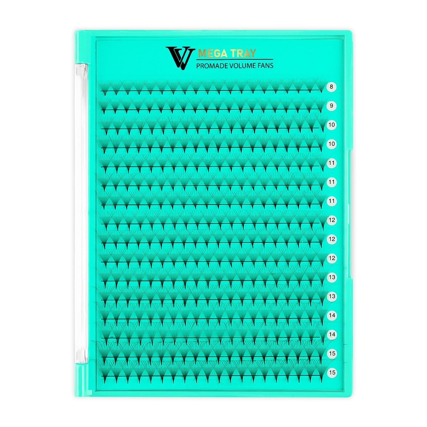 VAVALASH 320 Fans Premade Fans Eyelash Extensions 10D 14D 16D 20D 0.05 0.07 Thickness C/D Curl Mi... | Amazon (US)