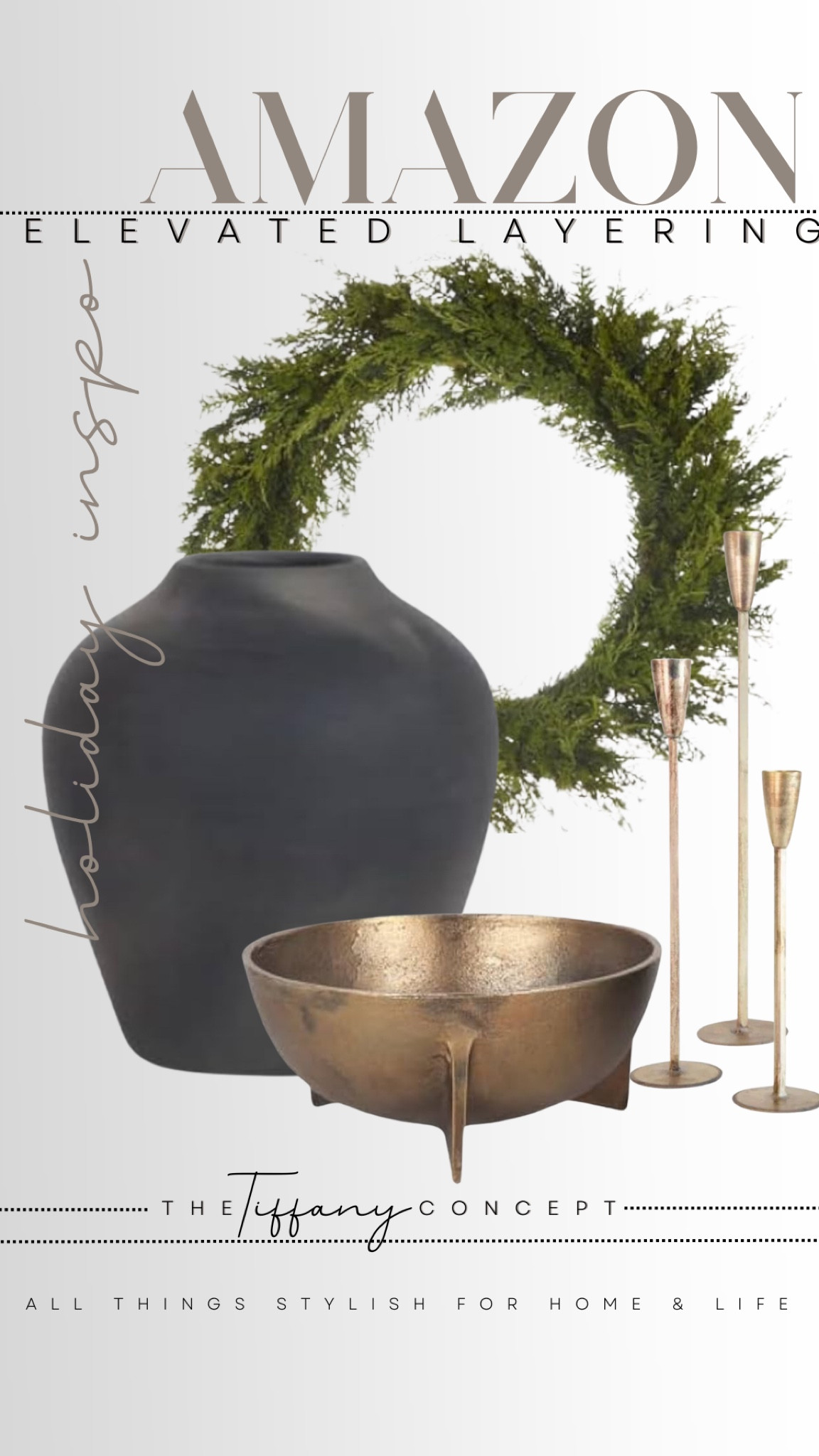 These elevated decor pieces are complete eye catchers! If you need a decor piece to help perfect your decor, look no further! The wreath is even on sale right now! 10% off! 

#LTKSaleAlert #LTKHoliday #LTKHome