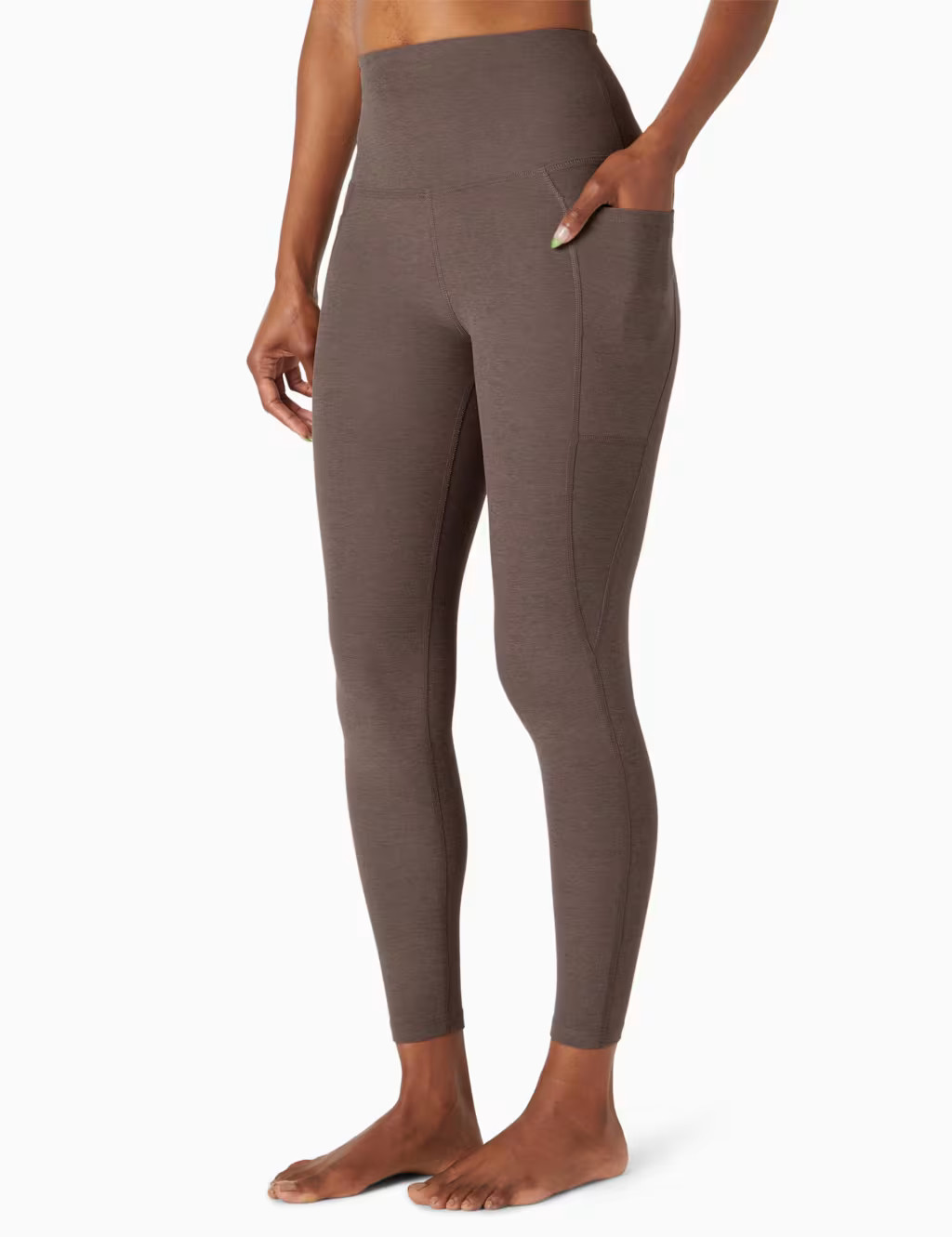 Spacedye High Waisted Midi Yoga Leggings | Marks & Spencer (UK)