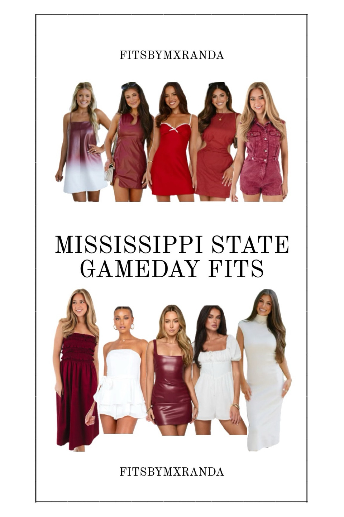 Mississippi State Gameday Outfits

#LTKU #LTKStyleTip #LTKFindsUnder100
