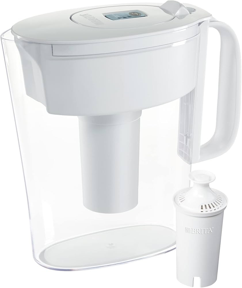 Brita Water Filter Pitcher for Tap and Drinking Water with 1 Standard Filter, Lasts 2 Months, 5-C... | Amazon (US)